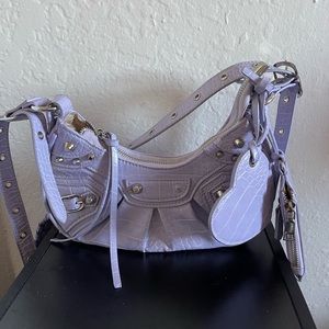 Ego harlin studded purse in lilac